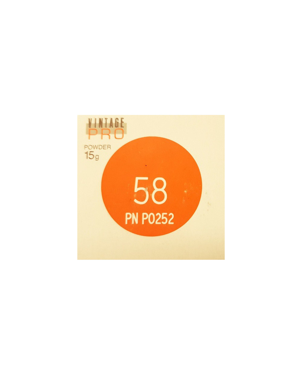 P0252 VINTAGE PRO INCISAL 15G 58