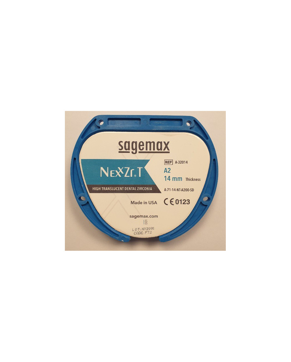 SAGEMAX DYSK ZRT A71 14MM A2