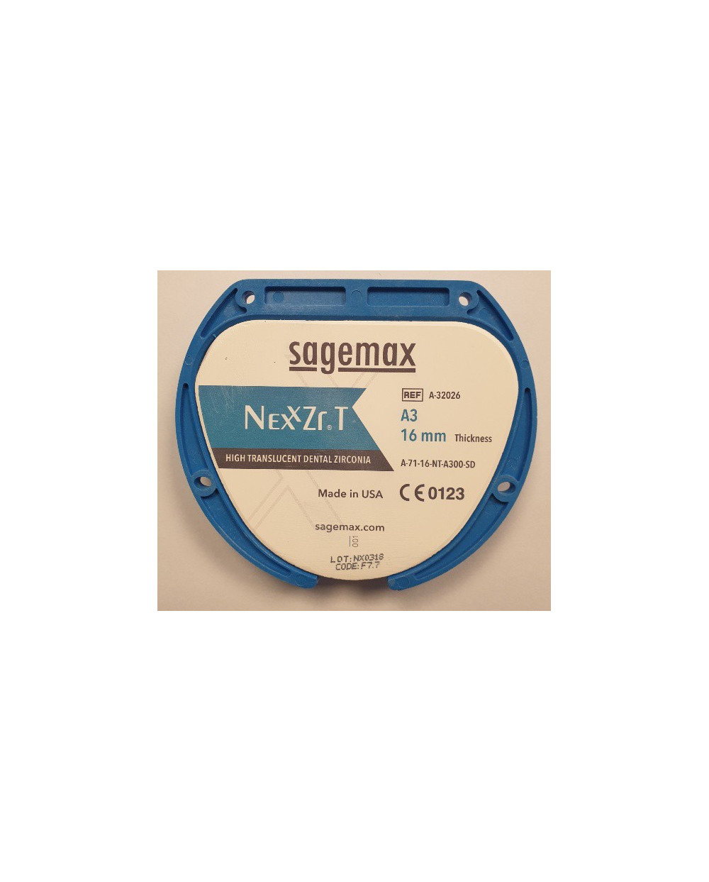 SAGEMAX DYSK ZRT A71 16MM A3