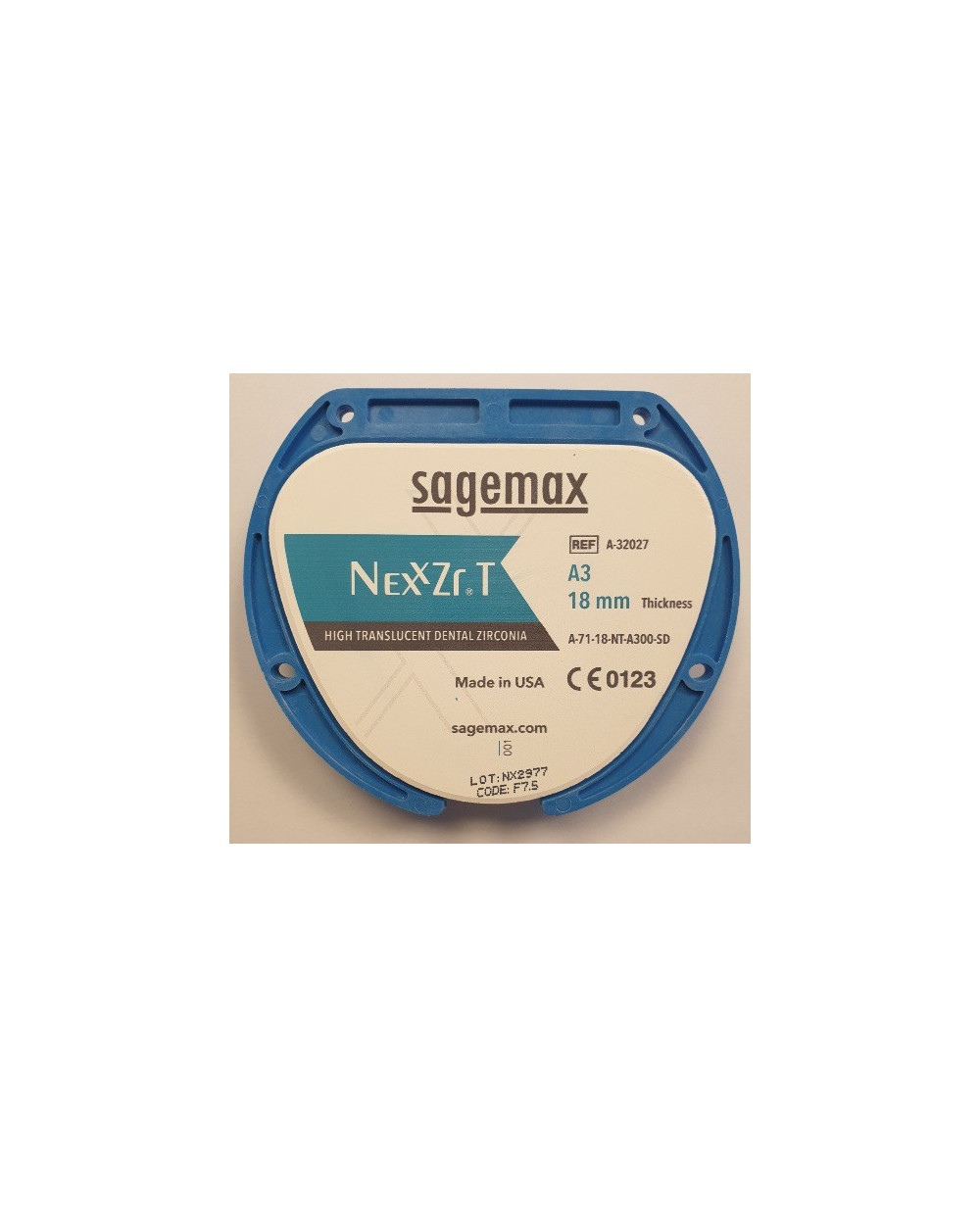 SAGEMAX DYSK ZRT A71 18MM A3