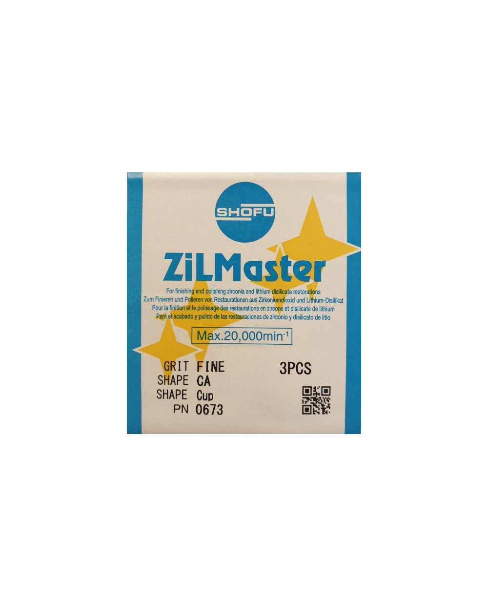0673 ZILMASTER FINE CA CUPT 3PCS