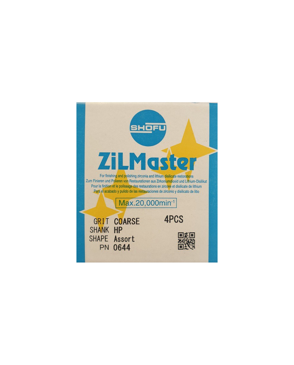 0644 ZILMASTER COARSE HP ASSORTMENT