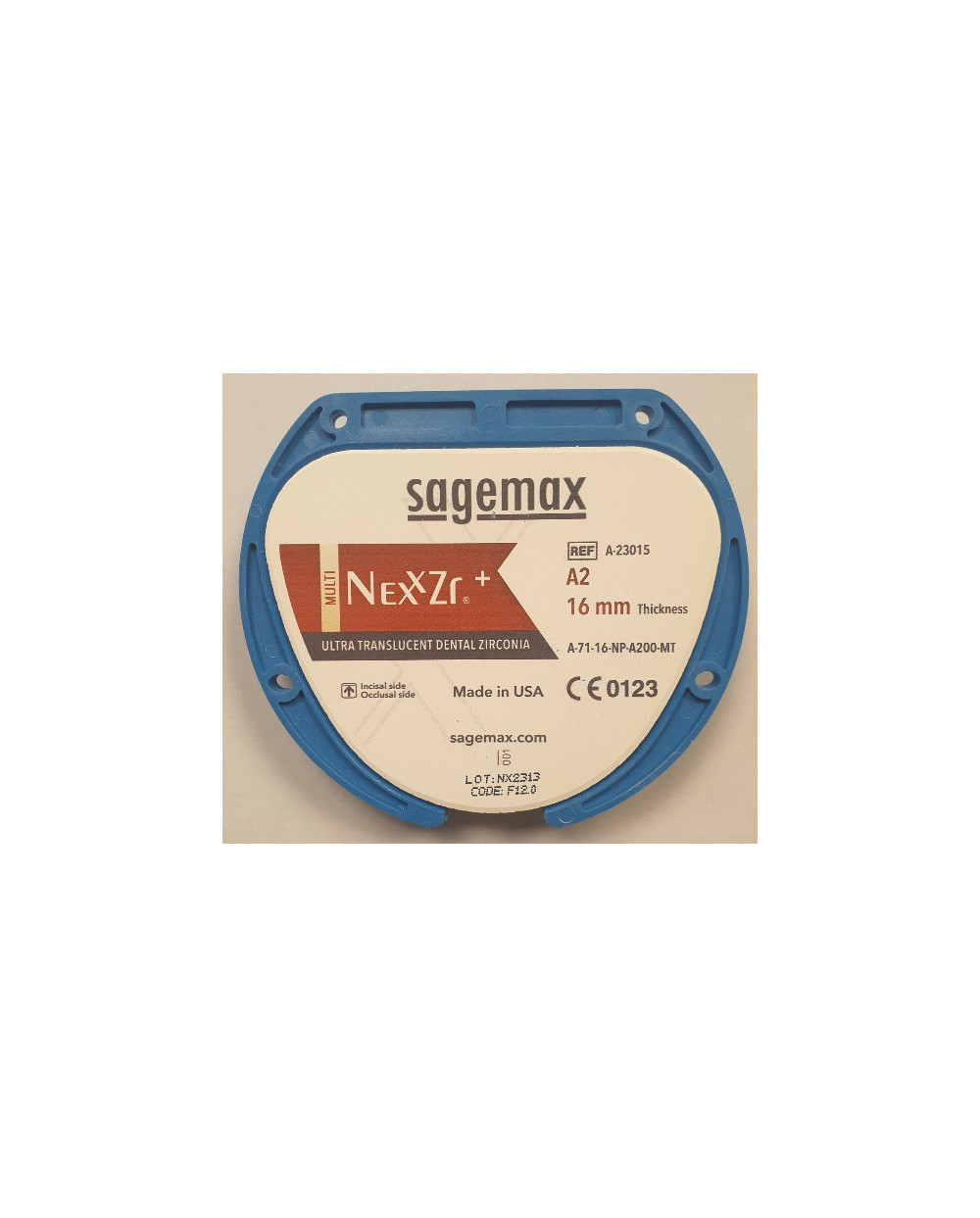 SAGEMAX DYSK ZR+MULTI A71 16MM A2