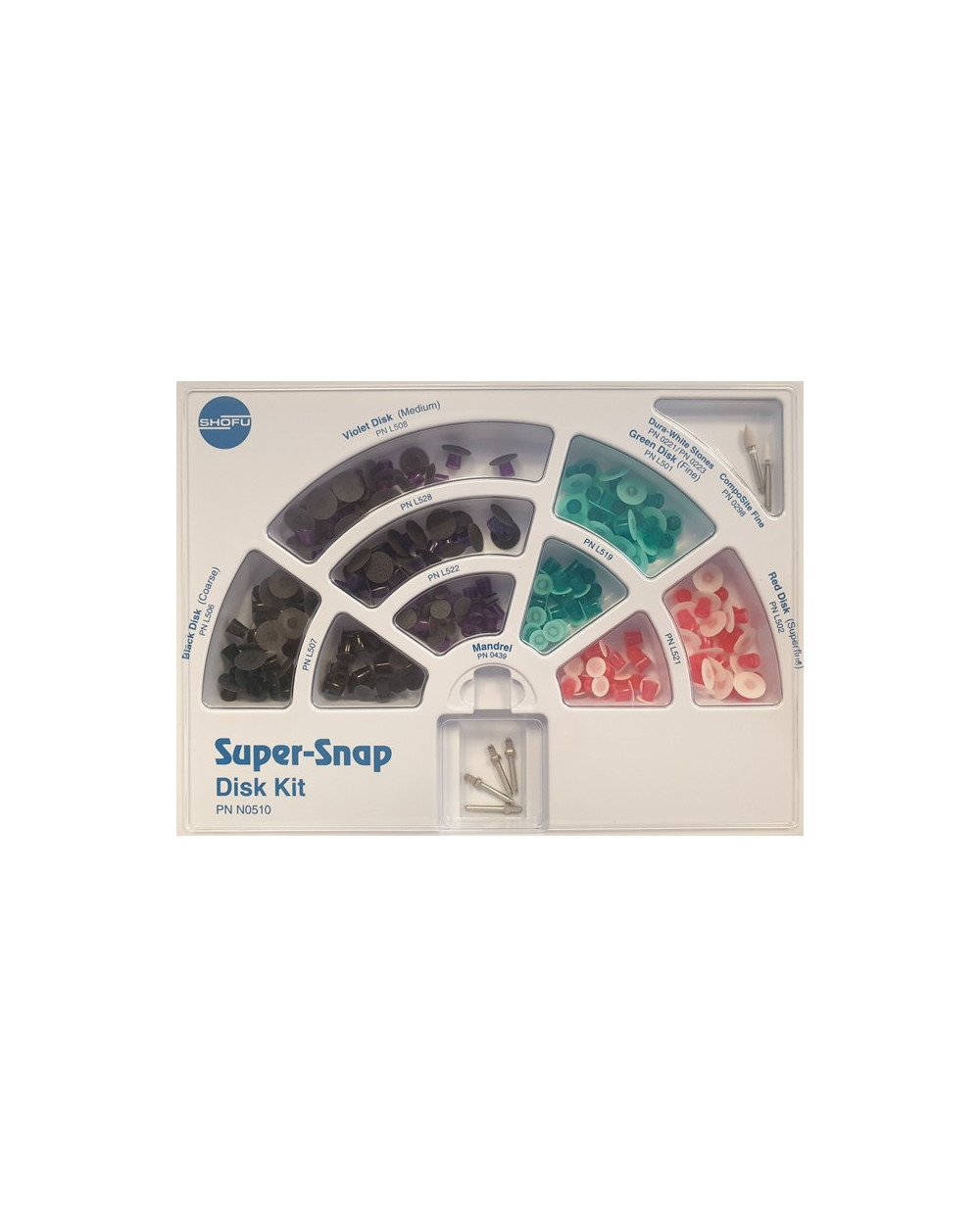 N0510 SUPER SNAP DISK SET