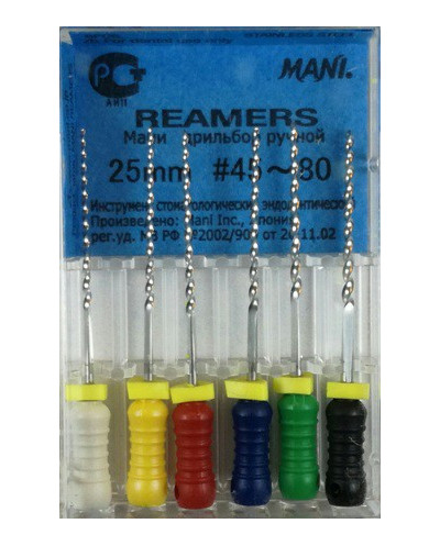REAMERS 25MM 45-80 1OP. WYRÓB MEDYCZNY