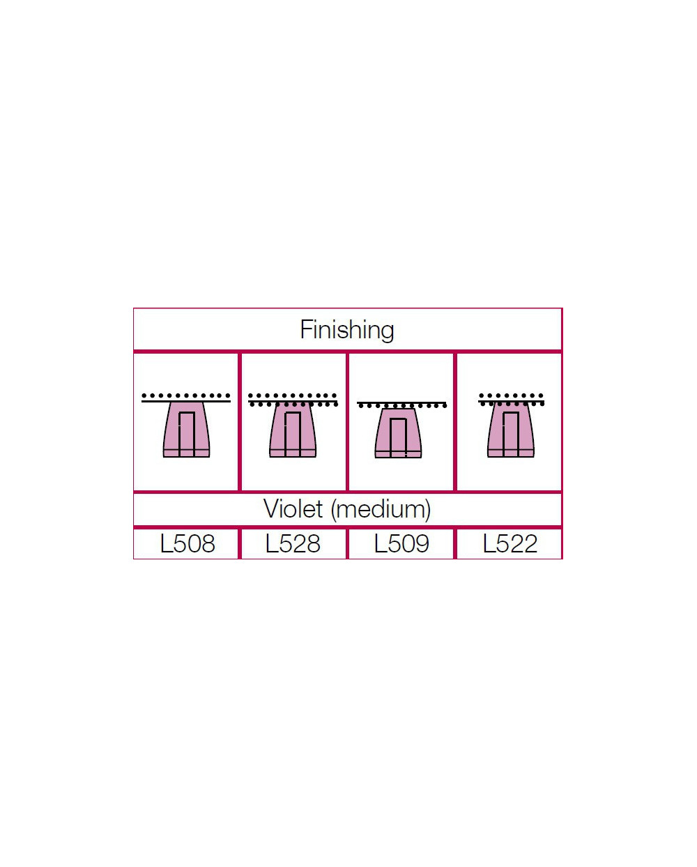 L528 SUPER SNAP 50 PCS VIOLET WYRÓB M...
