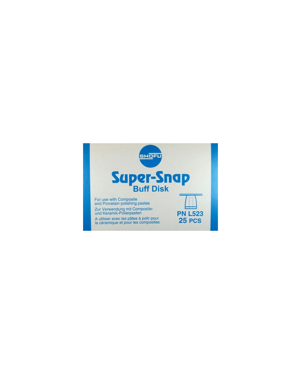 L523 SUPER-SNAP BUFF DISK WYRÓB MEDY...