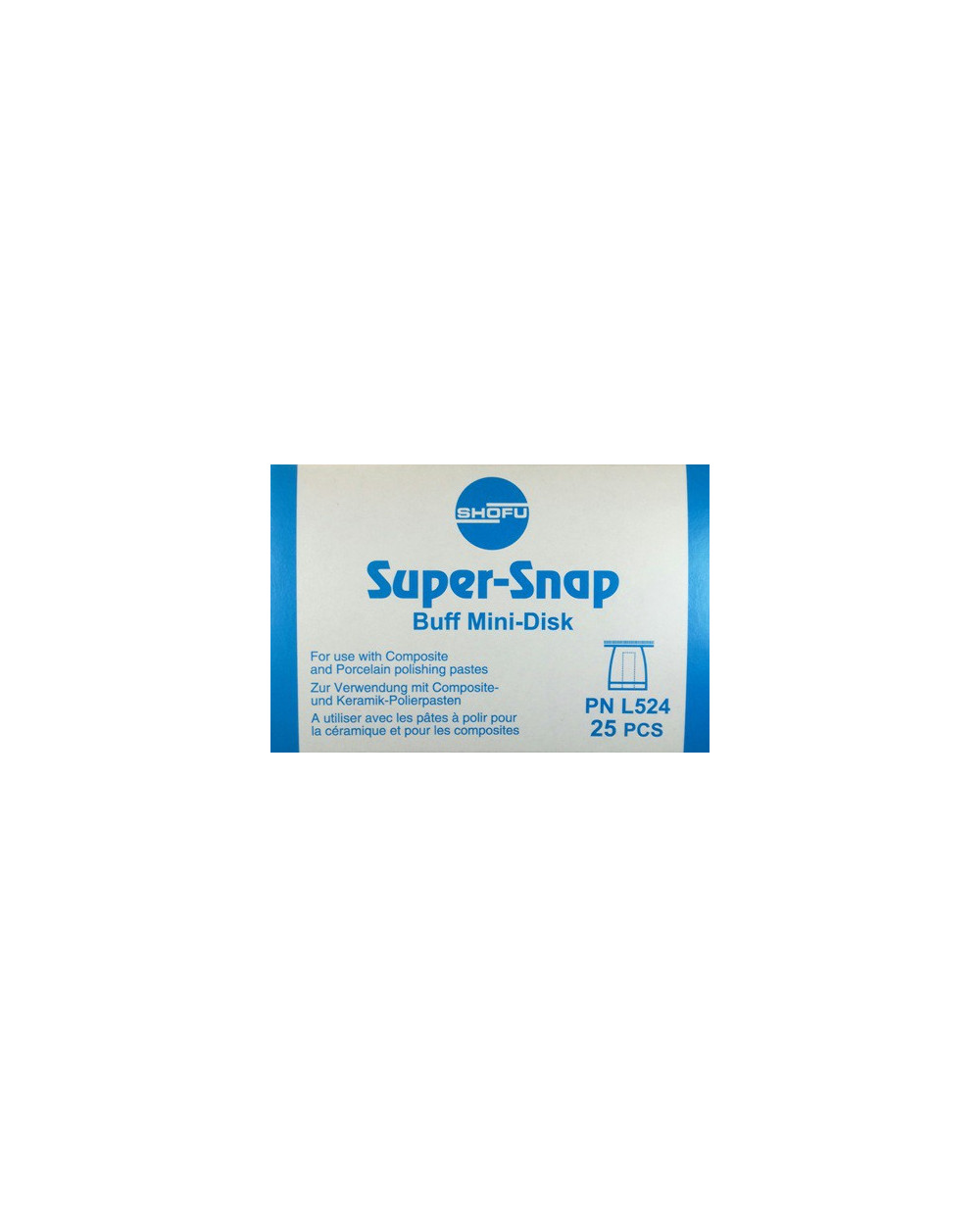 L524 SUPER-SNAP BUFF MINI-DISK WYRÓ...