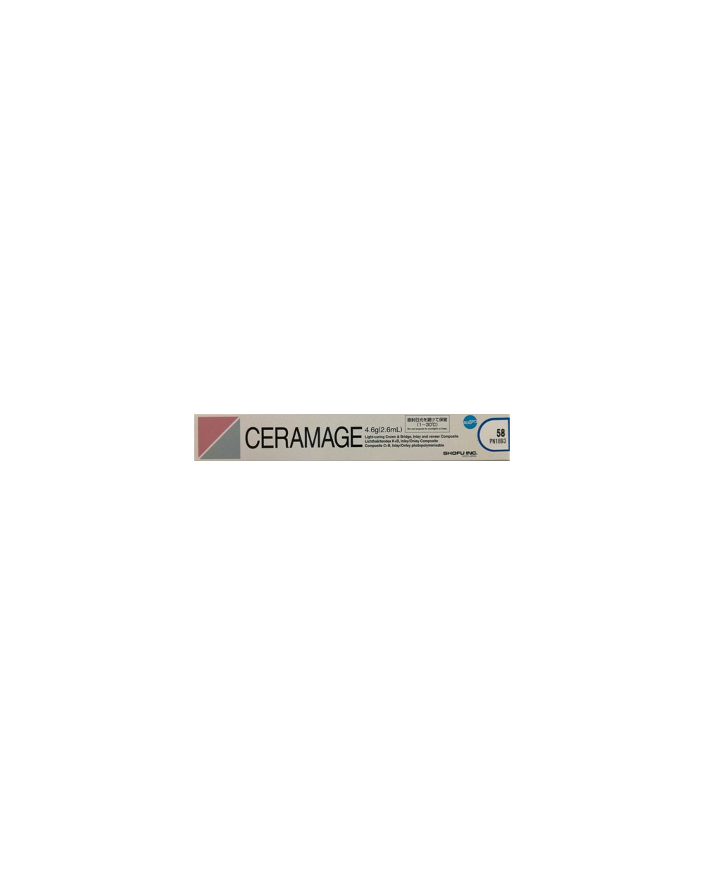 1893 CERAMAGE INCISAL 4,6G 58 WYRÓB M...