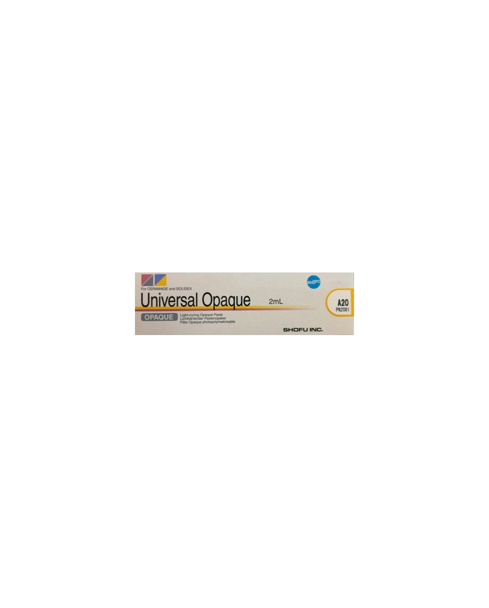 2081 UNIVERSAL OPAQUE 2ML A2O WYRÓB M...