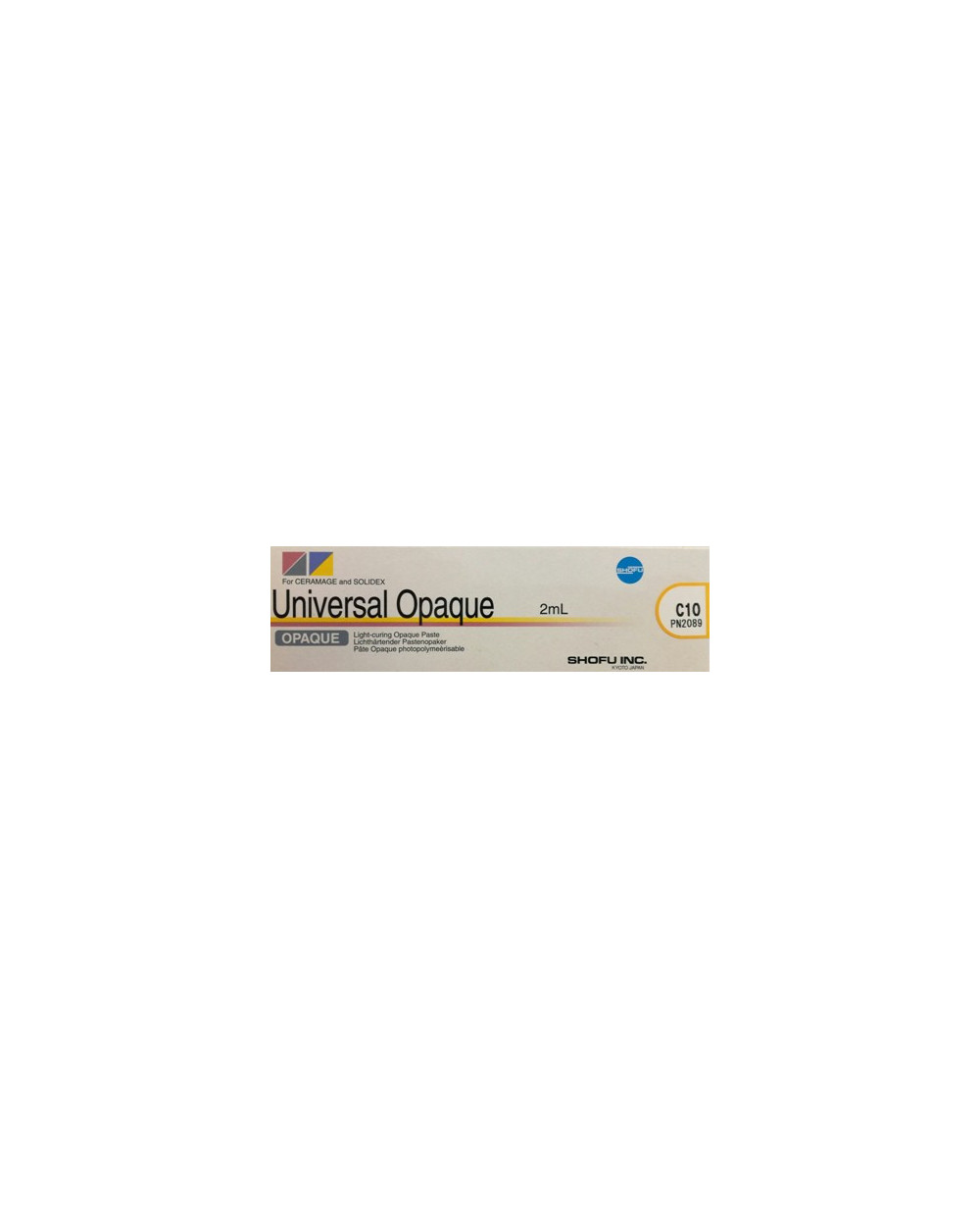 2089 UNIVERSAL OPAQUE C1O 2ML
