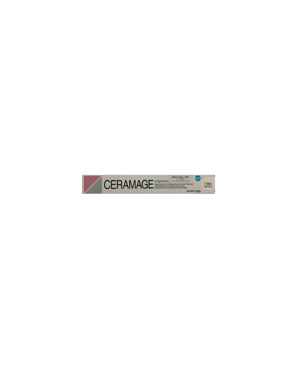 1934 CERAMAGE TRANSLUCENT 4,6G T-GLAS...